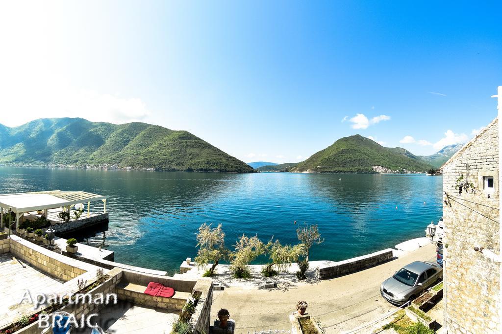 Apartment Waterline Perast Eksteriør billede