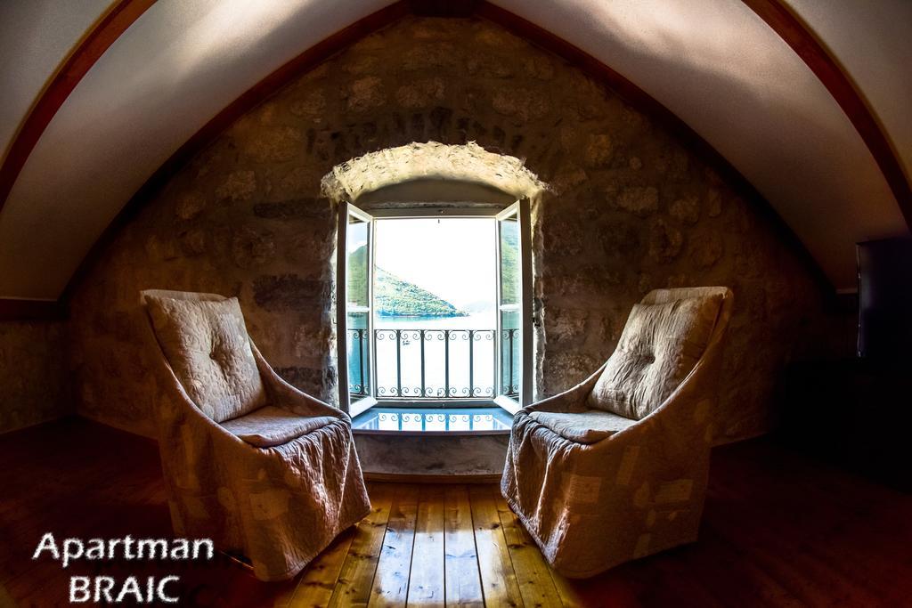 Apartment Waterline Perast Eksteriør billede