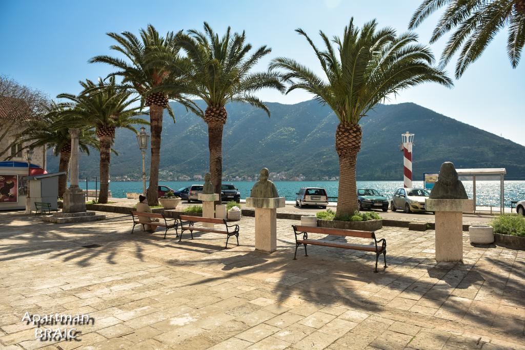 Apartment Waterline Perast Eksteriør billede