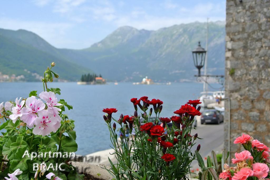 Apartment Waterline Perast Eksteriør billede